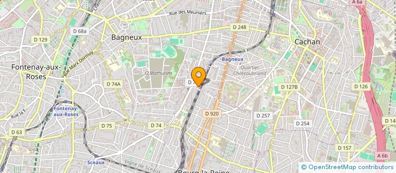 localisation de l'entreprise EURL EL FARAHJ à BAGNEUX