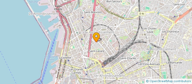localisation de l'entreprise EURL EL OUNI à MARSEILLE