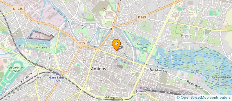 localisation de l'entreprise EURL ELA  AMIENS