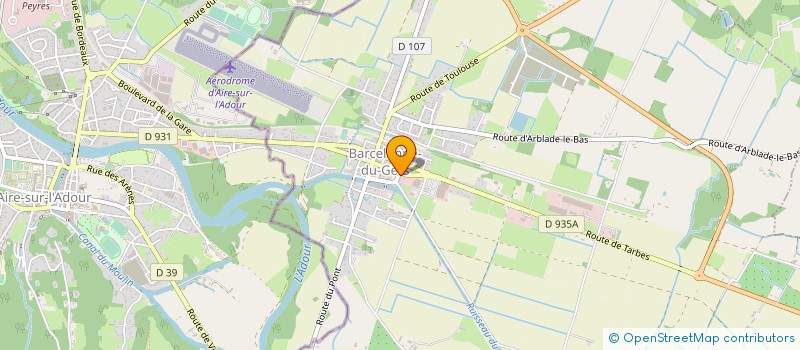 localisation de l'entreprise EURL ELEC-ECO  BARCELONNE-DU-GERS