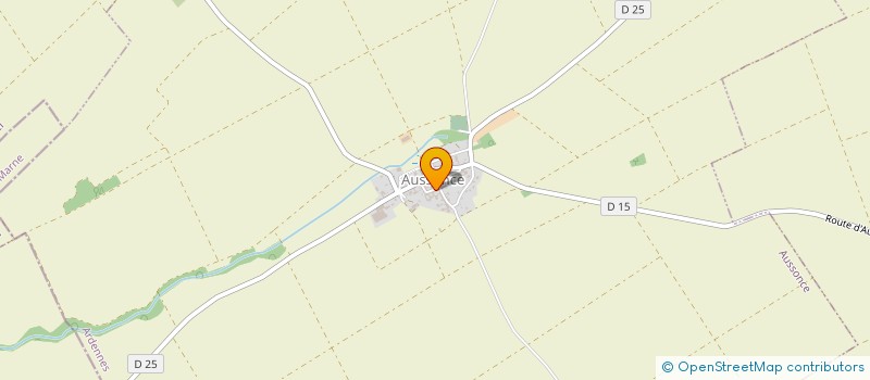 localisation de l'entreprise EURL ELEC SERVICE  AUSSONCE