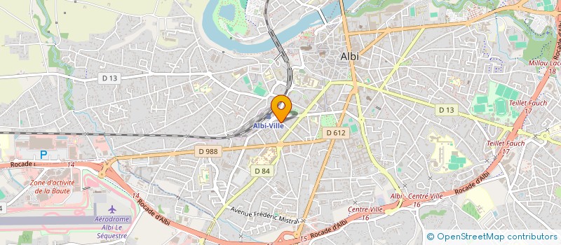 localisation de l'entreprise EURL ELECAUTO à ALBI