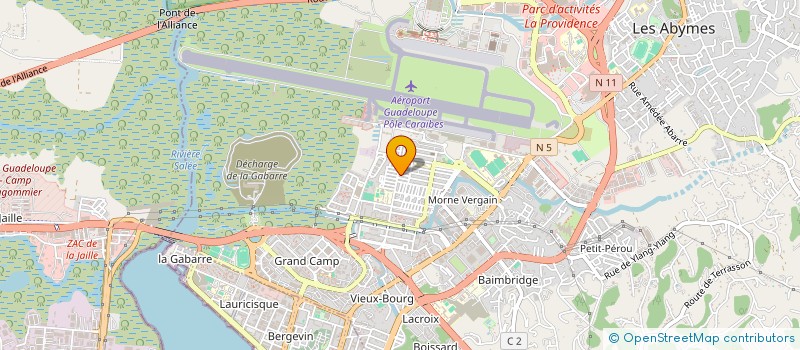 localisation de l'entreprise EURL ELECOP à LES ABYMES