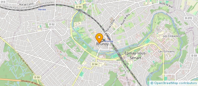 localisation de l'entreprise EURL ELEONORE BAROIS  BRUNOY