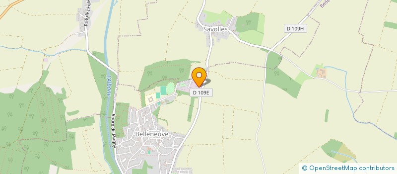 localisation de l'entreprise EURL ELIE NAVASQUEZ à BELLENEUVE