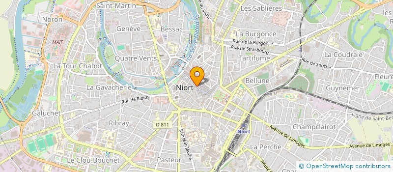 localisation de l'entreprise EURL ELINDORA à NIORT