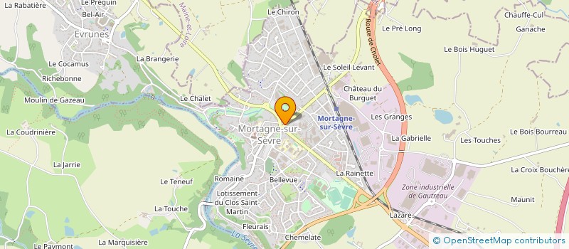 localisation de l'entreprise EURL ELISE IMMOBILIER à MORTAGNE-SUR-SEVRE