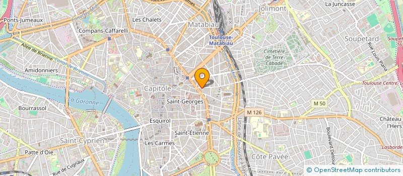 localisation de l'entreprise EURL ELISSA à TOULOUSE