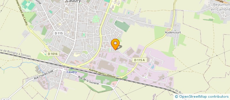 localisation de l'entreprise EURL ELOUSTICK  CAUDRY