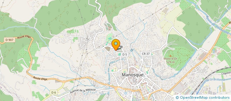 localisation de l'entreprise EURL ELRK ELECTRICITE à MANOSQUE