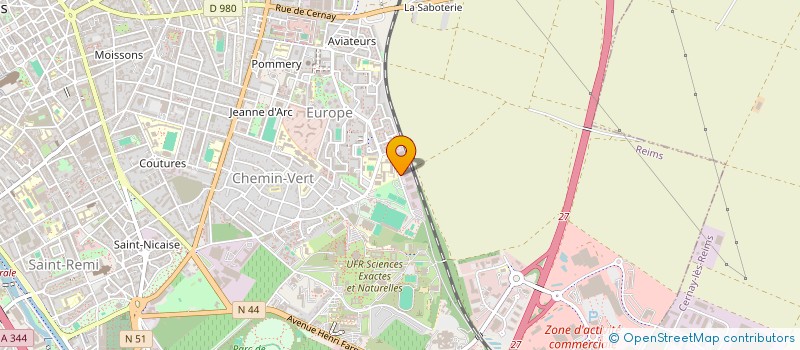 localisation de l'entreprise EURL ELYES TRANSPORTS à REIMS