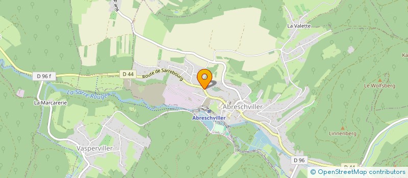 localisation de l'entreprise EURL ELYSEE  ABRESCHVILLER