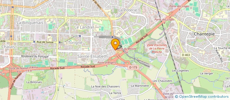 localisation de l'entreprise EURL EMAUMA, STE EN LIQUIDATION à RENNES