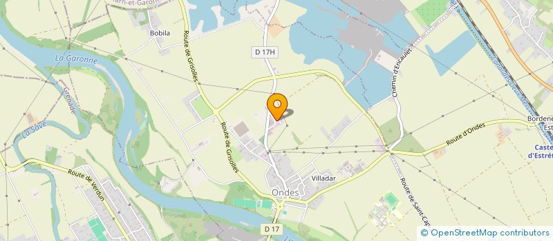 localisation de l'entreprise EURL EMBALLAGES TOULOUSAINS à ONDES