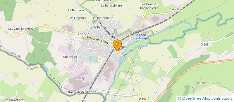 localisation de l'entreprise EURL EMELINE SEGUIN à VAL-AU-PERCHE