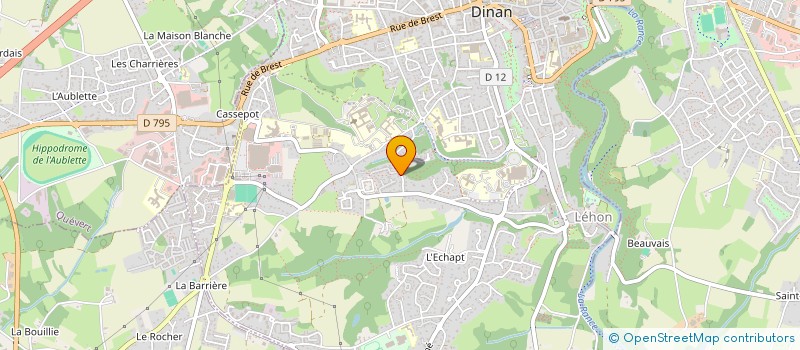 localisation de l'entreprise EURL EMERAUDE PRESSE INFOS à TADEN