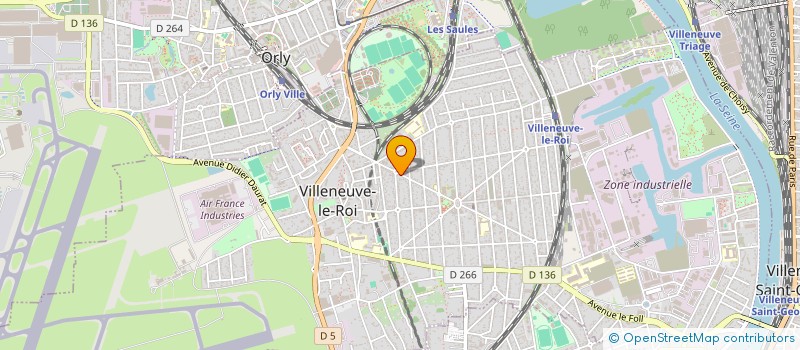 localisation de l'entreprise EURL EMG à VILLENEUVE-LE-ROI