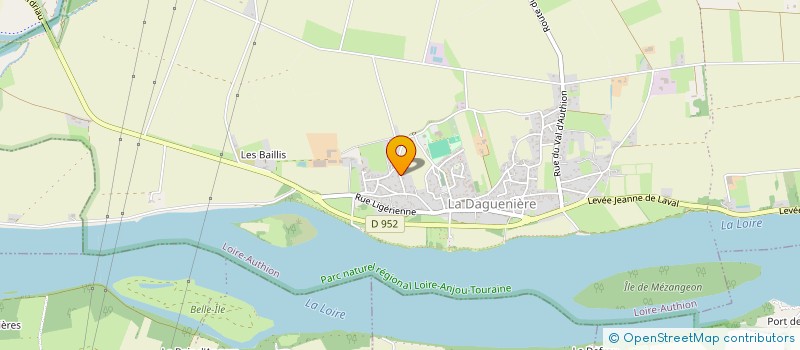 localisation de l'entreprise EURL EMILIE RAGUIN  LOIRE-AUTHION