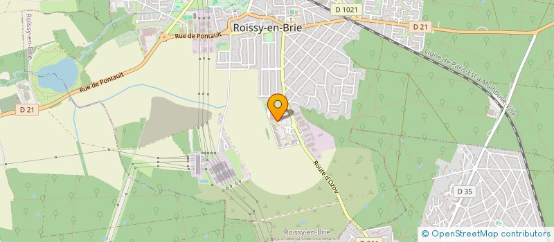 localisation de l'entreprise EURL EMMA CHOCO  ROISSY EN BRIE