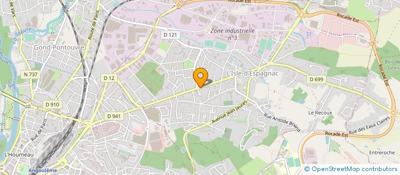 localisation de l'entreprise EURL ENDURANCE MOTO à L'ISLE-D'ESPAGNAC