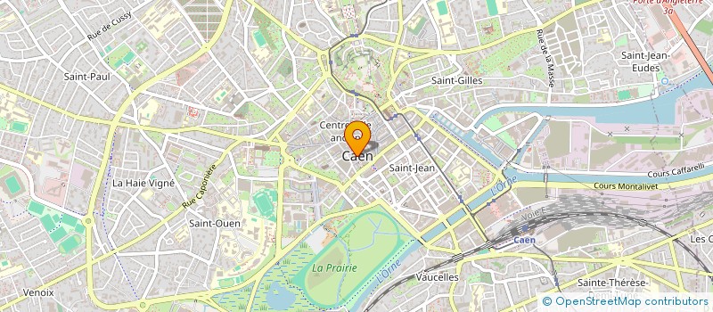 localisation de l'entreprise EURL ENGIN à CAEN