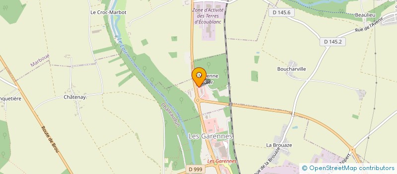 localisation de l'entreprise EURL ENTRE BEAUCE ET PERCHE à DONNEMAIN-SAINT-MAMES