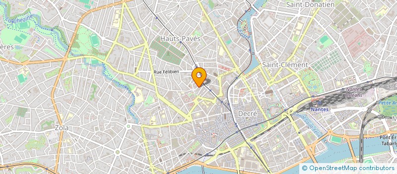 localisation de l'entreprise EURL ENTRE NOUS C EST à NANTES