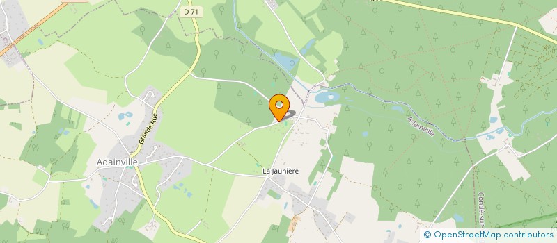 localisation de l'entreprise EURL ENTREPRISE GUSTIN  ADAINVILLE