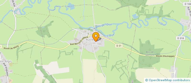 localisation de l'entreprise EURL EPAC  AUTREPPES
