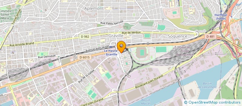 localisation de l'entreprise EURL EPI SERVICE CHENEL à LE HAVRE