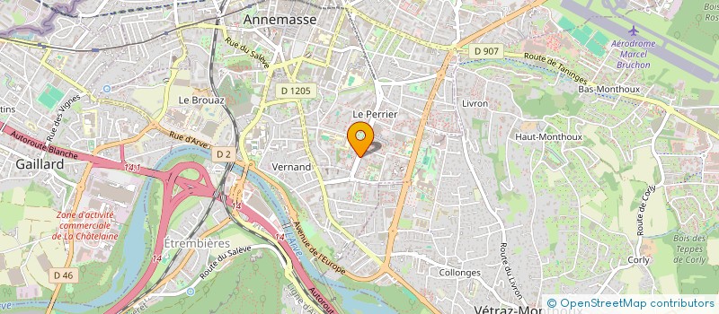 localisation de l'entreprise EURL EPICERIE DU PERRIER  ANNEMASSE