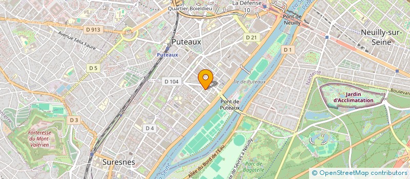 localisation de l'entreprise EURL EPM à PUTEAUX