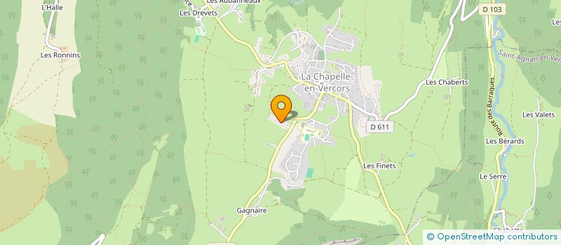 localisation de l'entreprise EURL EQUITATION SPORTS ET LOISIRS à CHAPELLE-EN-VERCORS (LA)