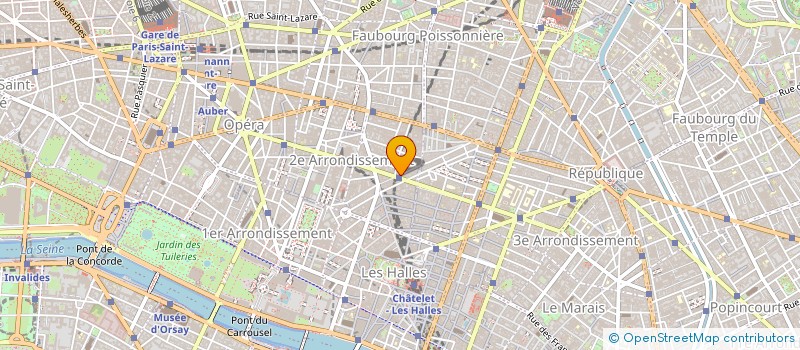 localisation de l'entreprise EURL ERIC FOSSARD  PARIS