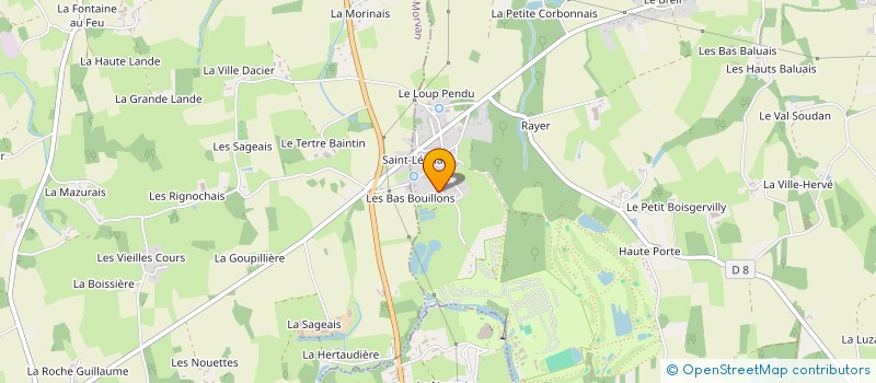 localisation de l'entreprise EURL ERIC MASSON  EPINIAC