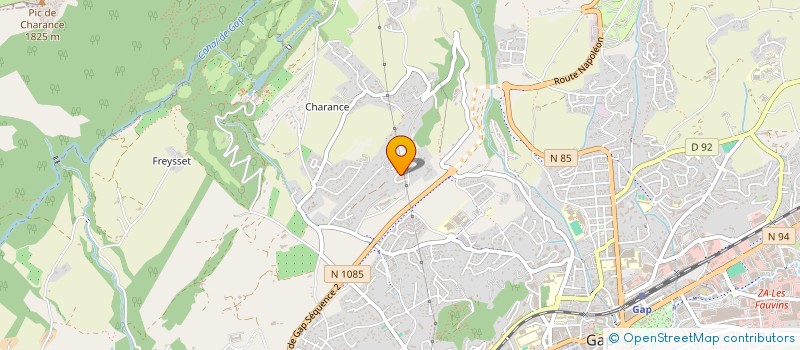 localisation de l'entreprise EURL ERIC SEIGNOL - FORMID'ALPES  GAP