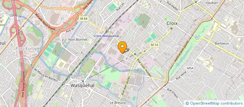 localisation de l'entreprise EURL ERIC SERGENT  CROIX