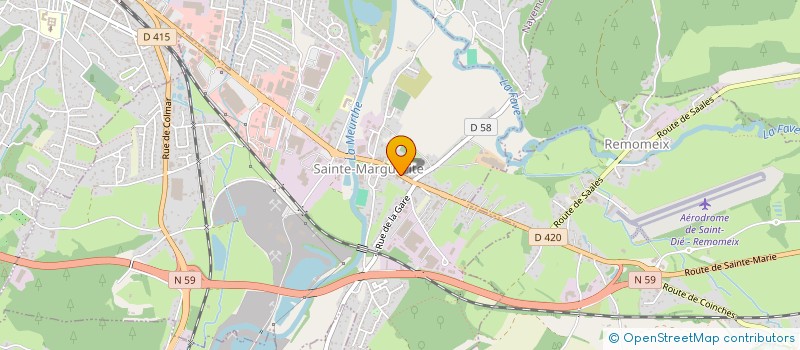 localisation de l'entreprise EURL ESPACE CAMELEON  SAINTE-MARGUERITE