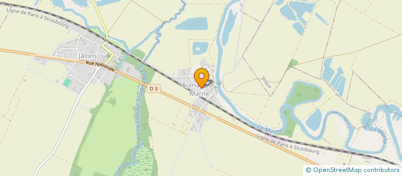 localisation de l'entreprise EURL ESPACE FLORAL MAELYA  CHATILLON-SUR-MARNE