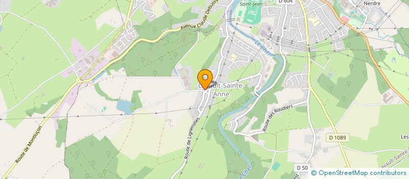 localisation de l'entreprise EURL ESPACE MEDICAL MONTLUCON  MONTLUCON