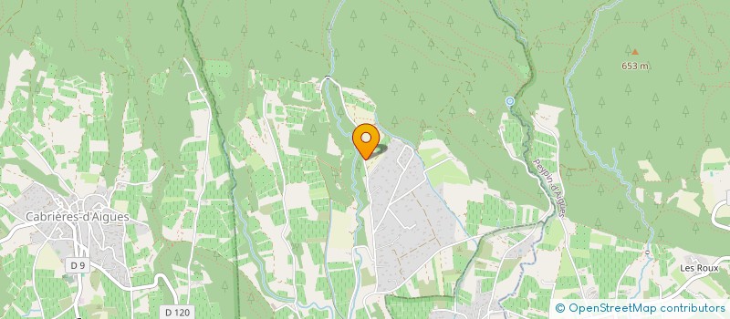 localisation de l'entreprise EURL ESPOIR TERRASSEMENT  LA MOTTE-D'AIGUES