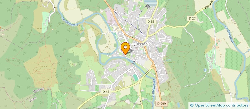 localisation de l'entreprise EURL ESSCALE  QUISSAC