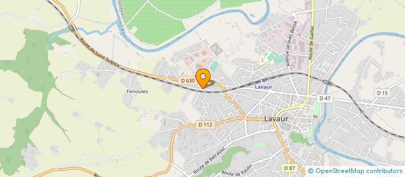 localisation de l'entreprise EURL ESTELLE ZURANO à LAVAUR