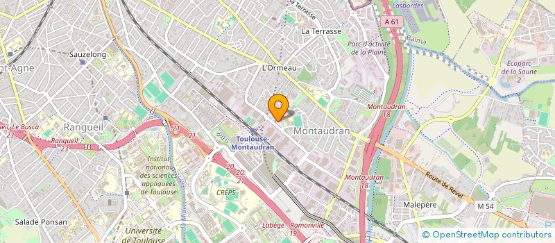 localisation de l'entreprise EURL ESTEVE ROMAIN à TOULOUSE