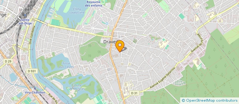 localisation de l'entreprise EURL ESTEVES à DRAVEIL