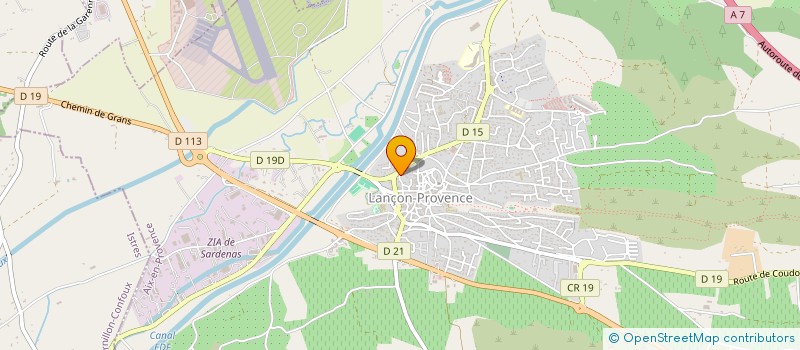 localisation de l'entreprise EURL ESTHE'BOIS  LANCON-PROVENCE