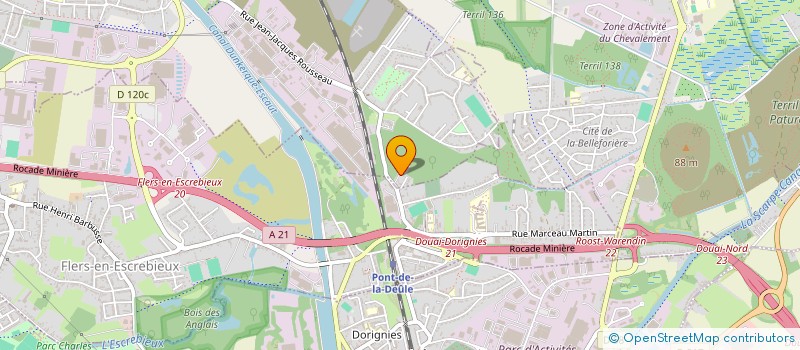 localisation de l'entreprise EURL ETABLISSEMENT FERAHI à AUBY