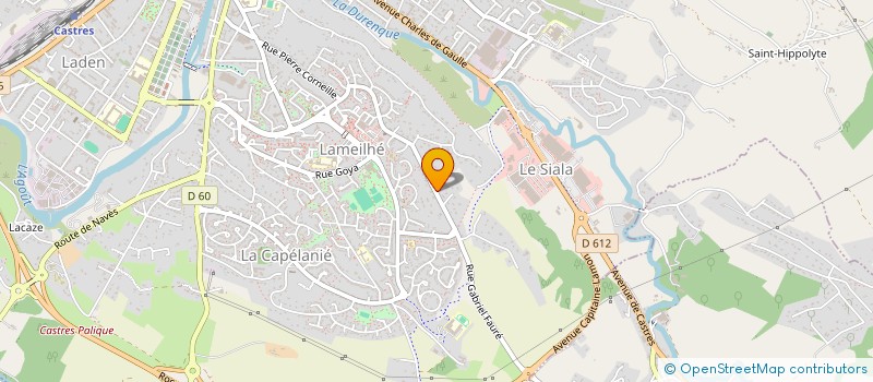 localisation de l'entreprise EURL ETABLISSEMENT GARCIA ET FILS  CASTRES