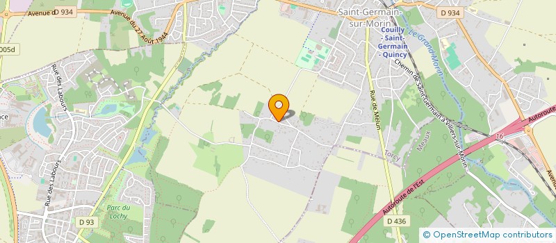 localisation de l'entreprise EURL ETABLISSEMENT HUL à SAINT-GERMAIN-SUR-MORIN