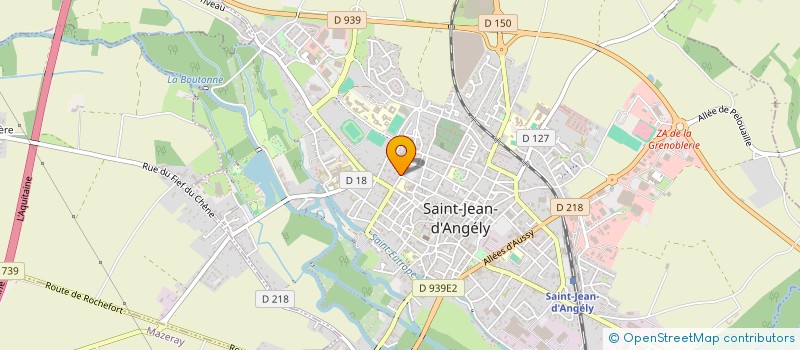 localisation de l'entreprise EURL ETABLISSEMENTS BOULIE à SAINT-JEAN-D'ANGELY